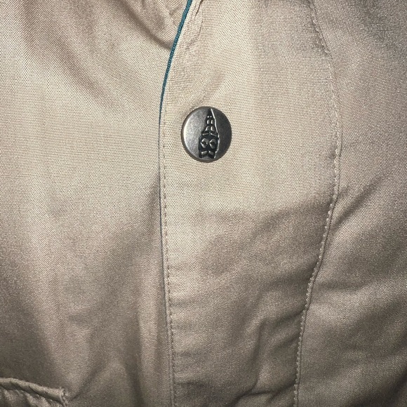 Vintage men’s London Fog jacket size 42 Reg (large) tan/green - Picture 6 of 13